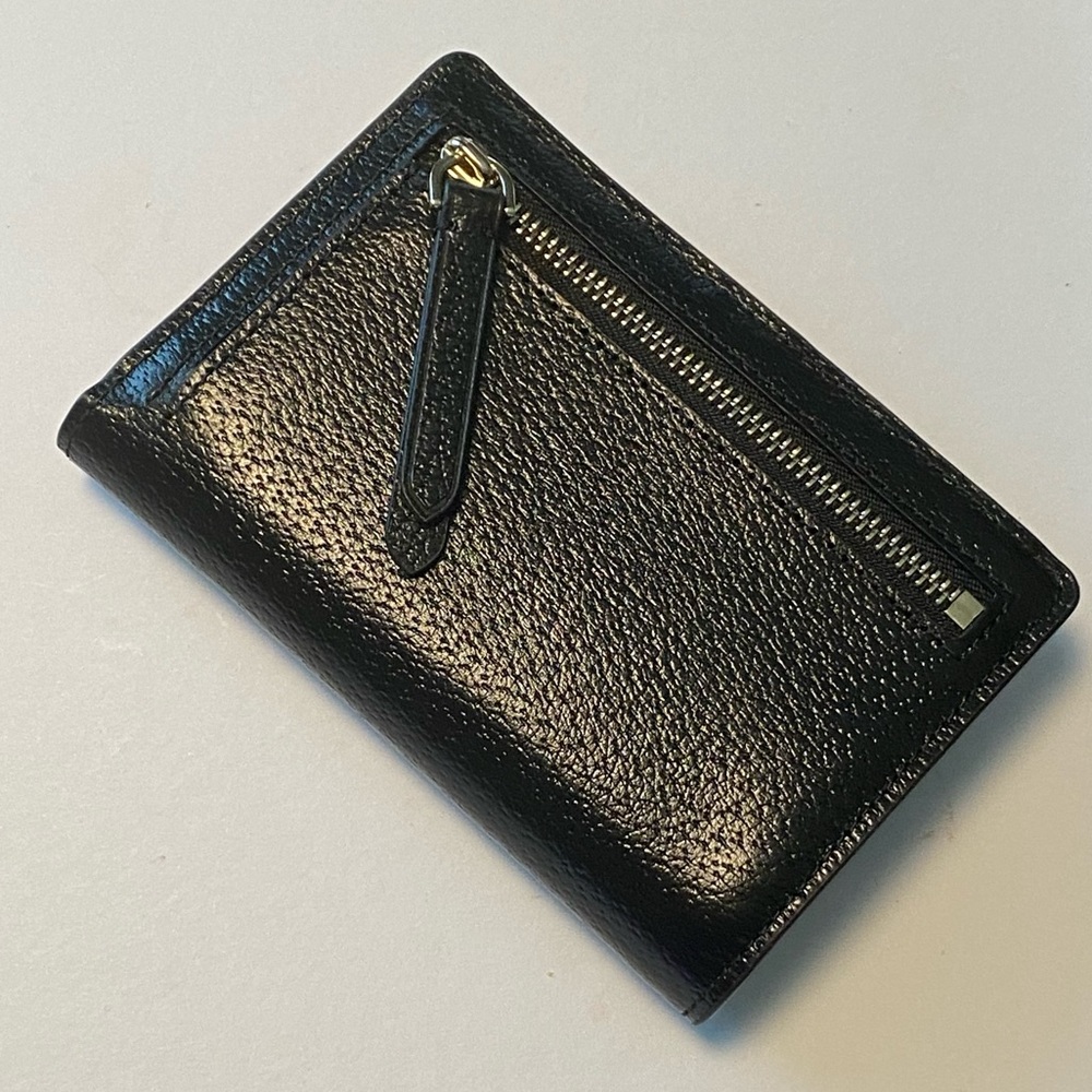 Kate Spade New Med Slim Bifold Wallet pink & black - Picture 5 of 13